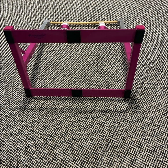 American Girl Gymnastics Bar 18” McKenna Pink Bar Only & Grips Doll Playset - Picture 3 of 3